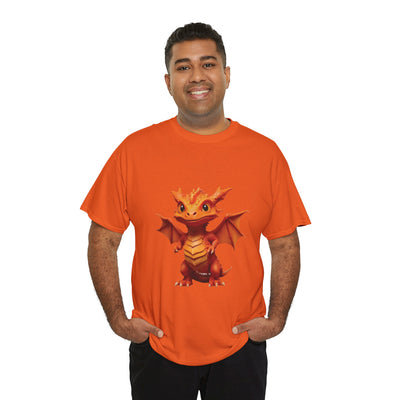 Cute Dragon Graphic T-Shirt for Fantasy Lovers