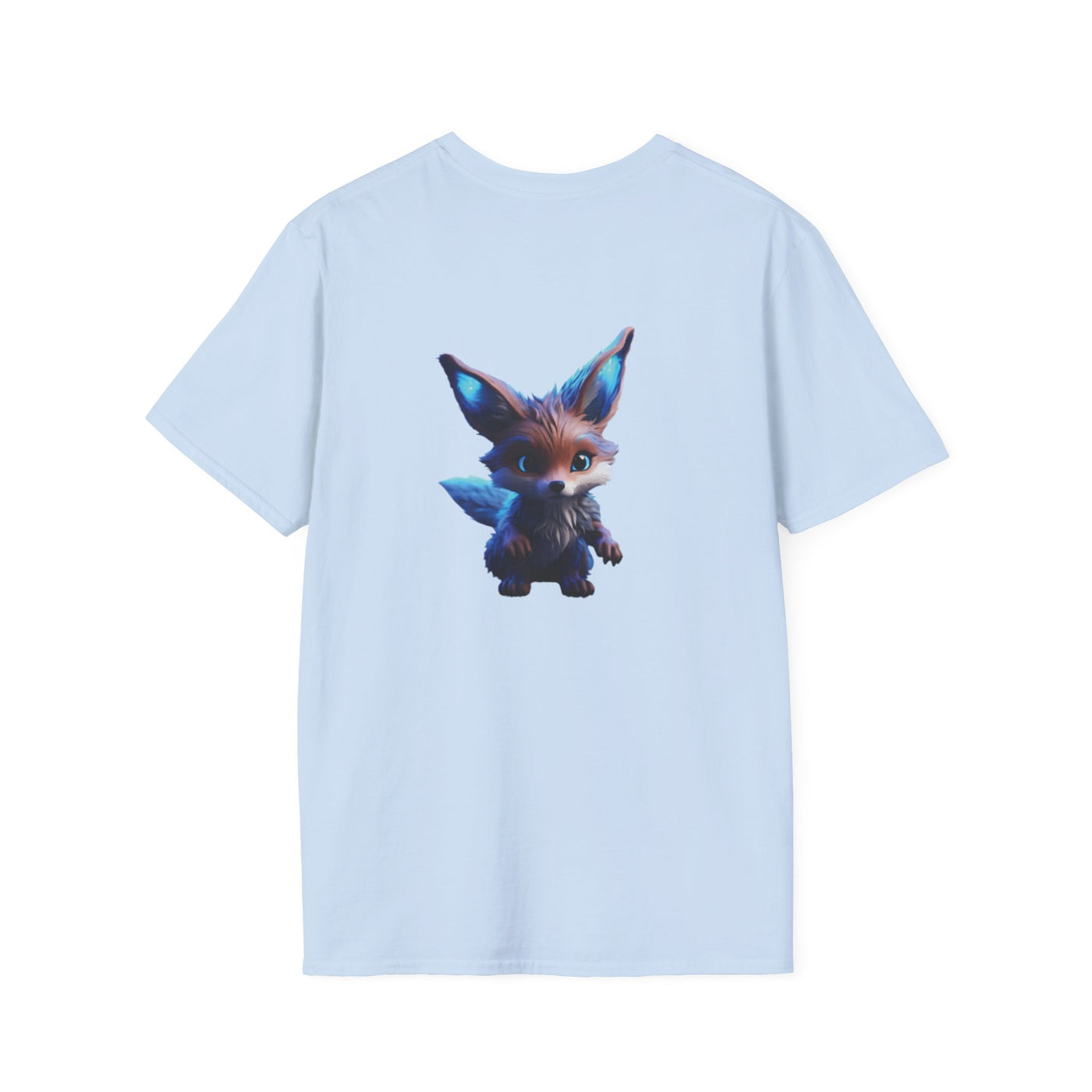 Whimsical Fox Unisex Softstyle T-Shirt - Cute Animal Graphic Tee