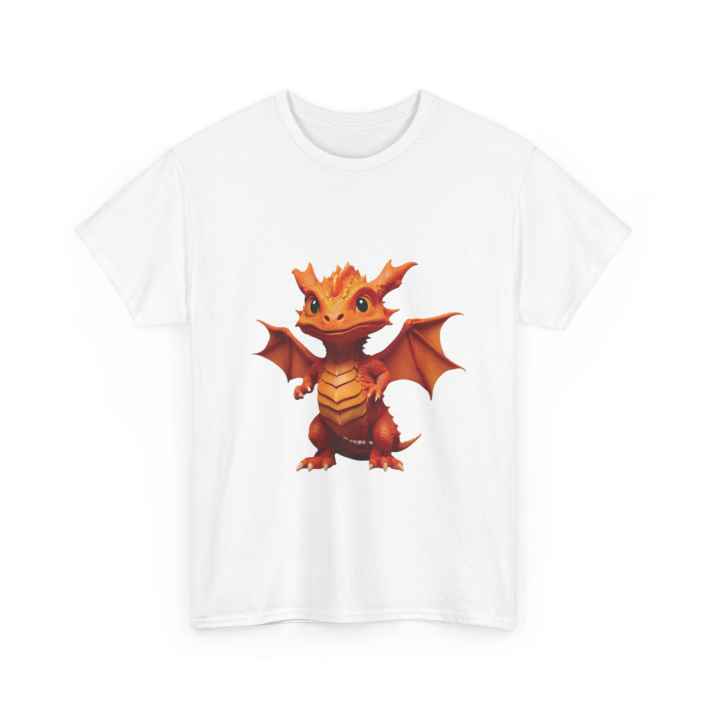 Cute Dragon Graphic T-Shirt for Fantasy Lovers