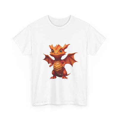 Cute Dragon Graphic T-Shirt for Fantasy Lovers