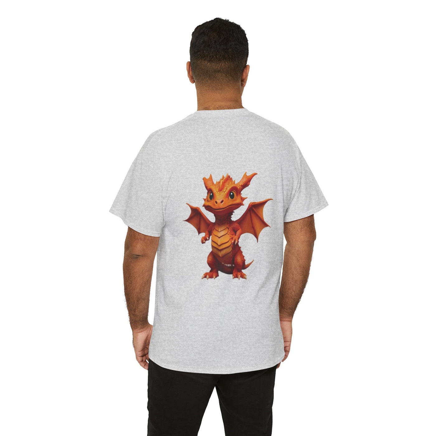 Cute Dragon Graphic T-Shirt for Fantasy Lovers