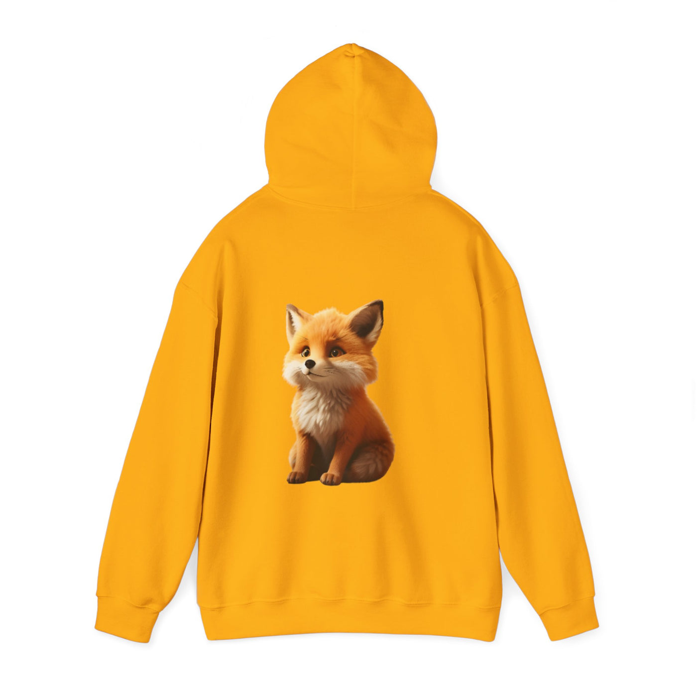 Adorable Fox Design Unisex Hoodie – Cozy Animal Lover Sweatshirt