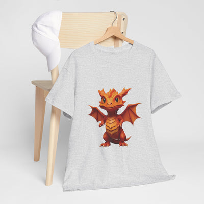 Cute Dragon Graphic T-Shirt for Fantasy Lovers