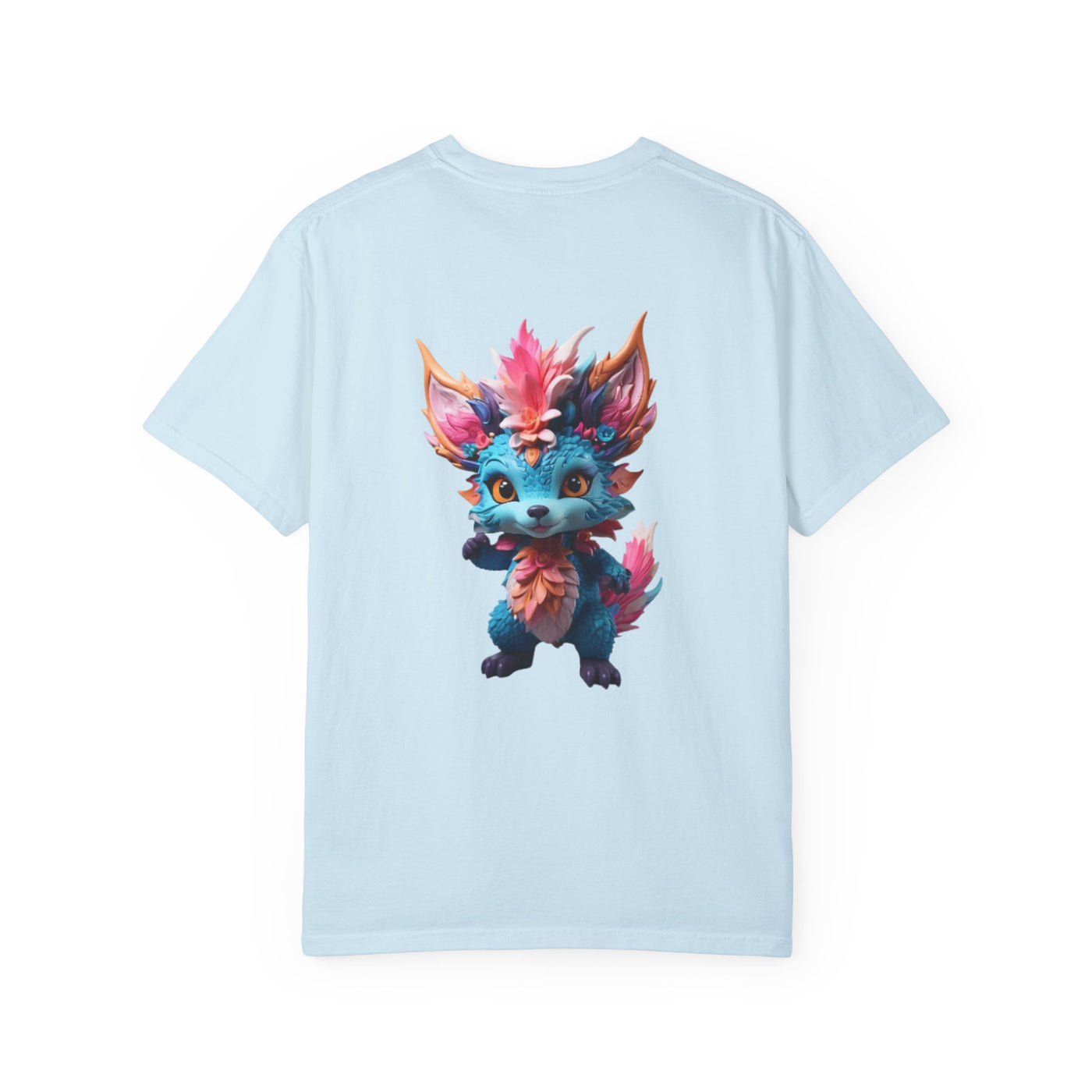 Whimsical Fantasy Creature T-Shirt - Unisex Garment-Dyed Tee