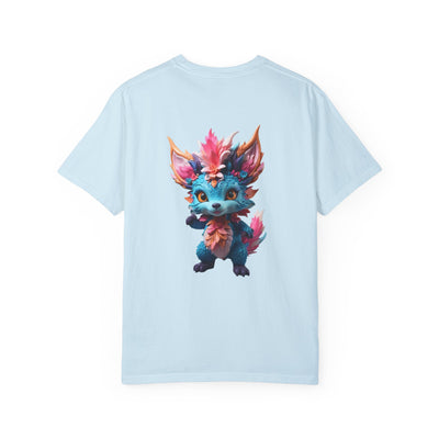 Whimsical Fantasy Creature T-Shirt - Unisex Garment-Dyed Tee