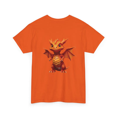 Cute Dragon Graphic T-Shirt for Fantasy Lovers
