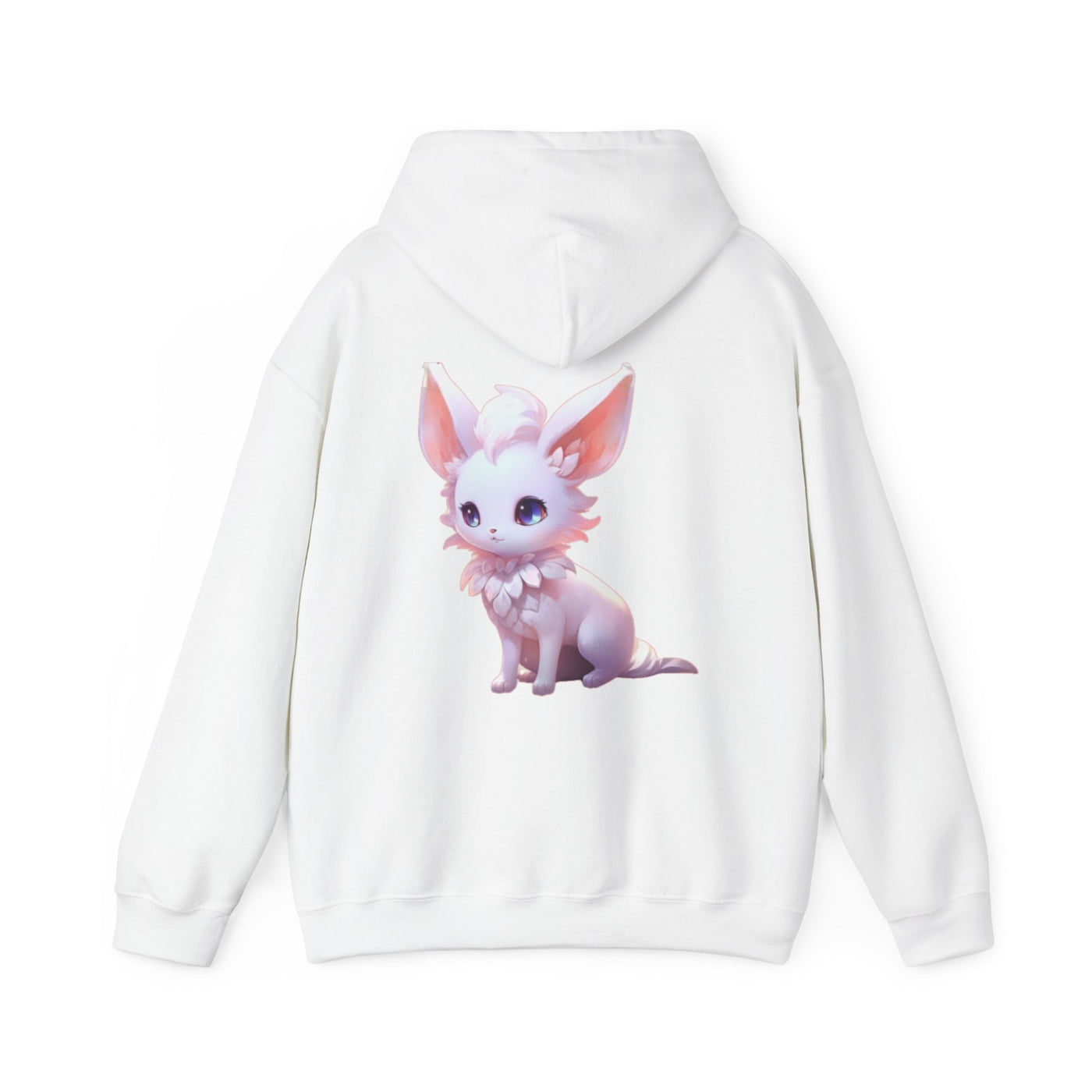 Cute Cartoon Animal Hoodie - Unisex Heavy Blend™ Sweatshirt with Adorable Bunny Design