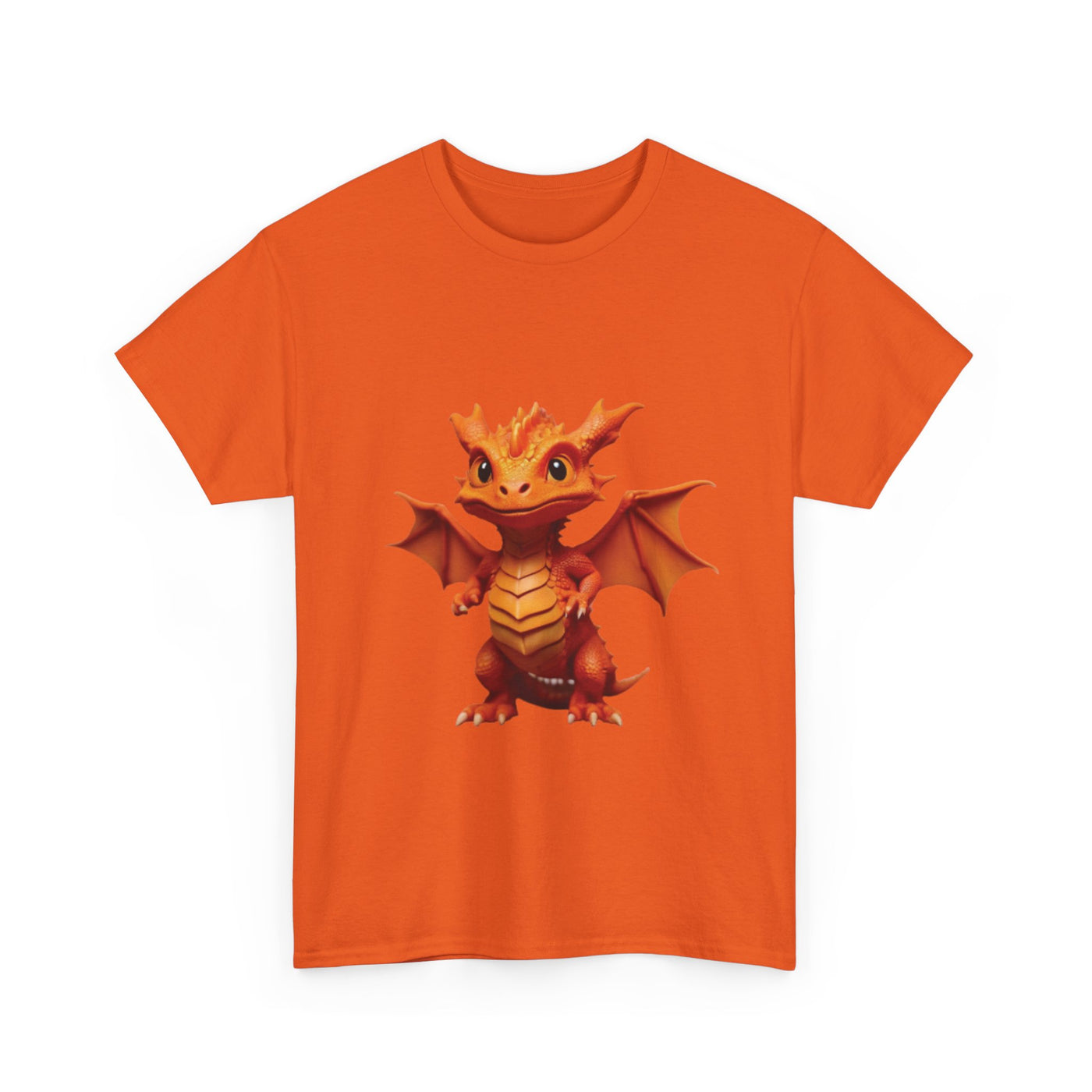 Cute Dragon Graphic T-Shirt for Fantasy Lovers