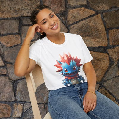 Cute Monster Graphic Unisex T-Shirt - Perfect for Gamers & Cartoon Lovers